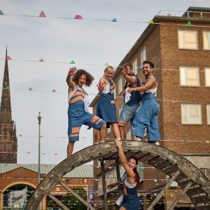 Imagineer – Streets of Cov, Parade: The Giant Wheel, Autin Dance Theatre